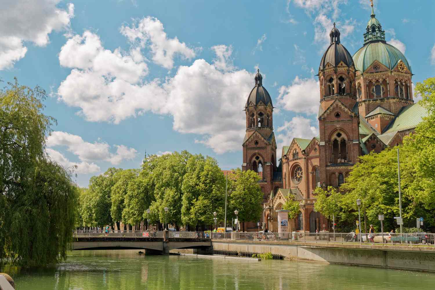 St. Lukas church on the Isar in Munich
